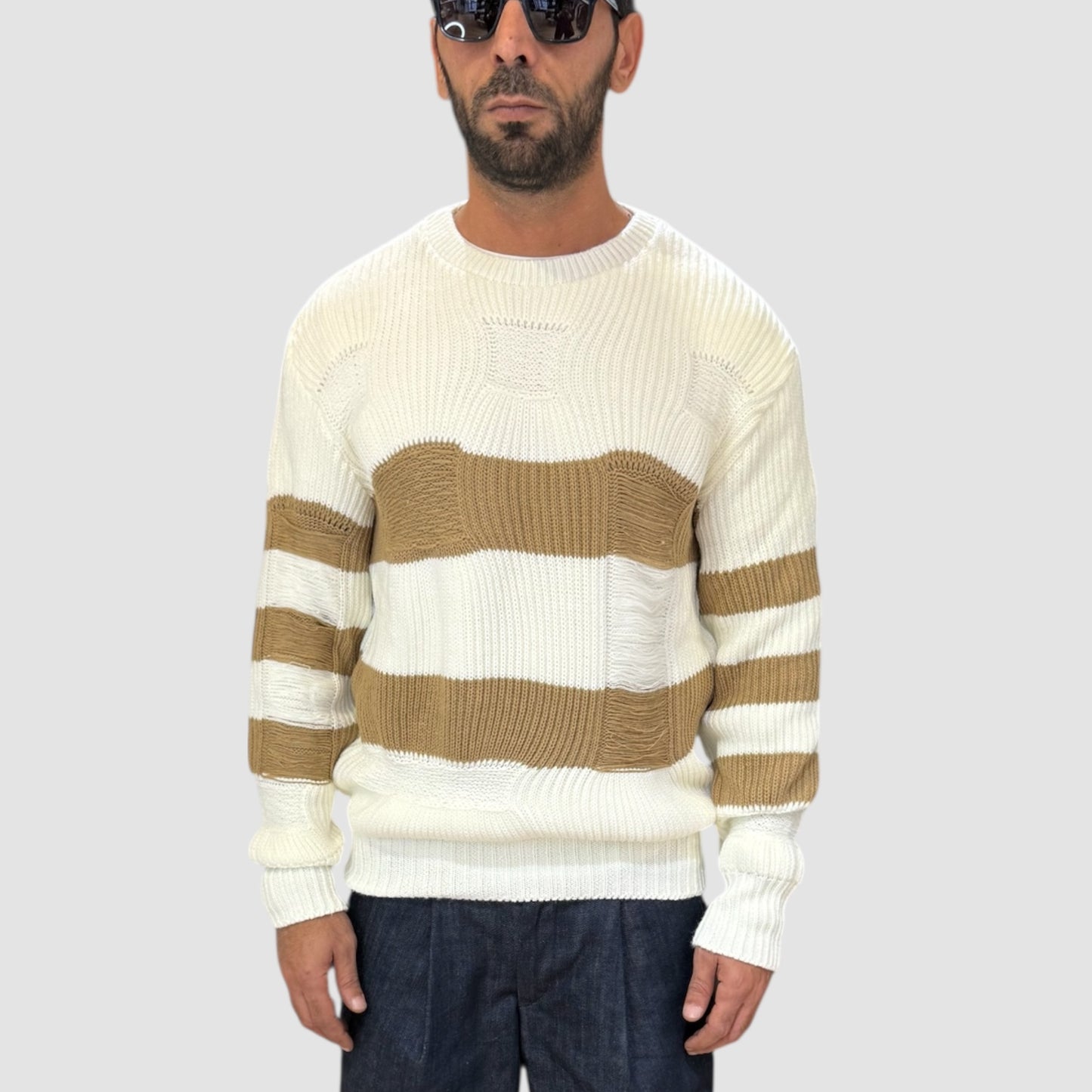 PULLOVER MANICA OVERSIZE NJB