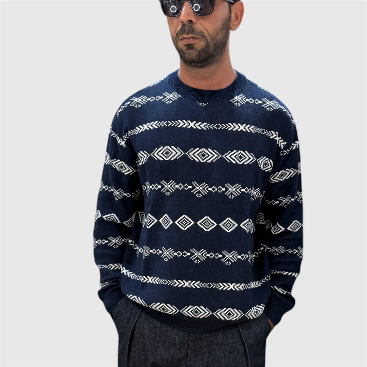 PULLOVER CON TRAMA ANERKJENDT