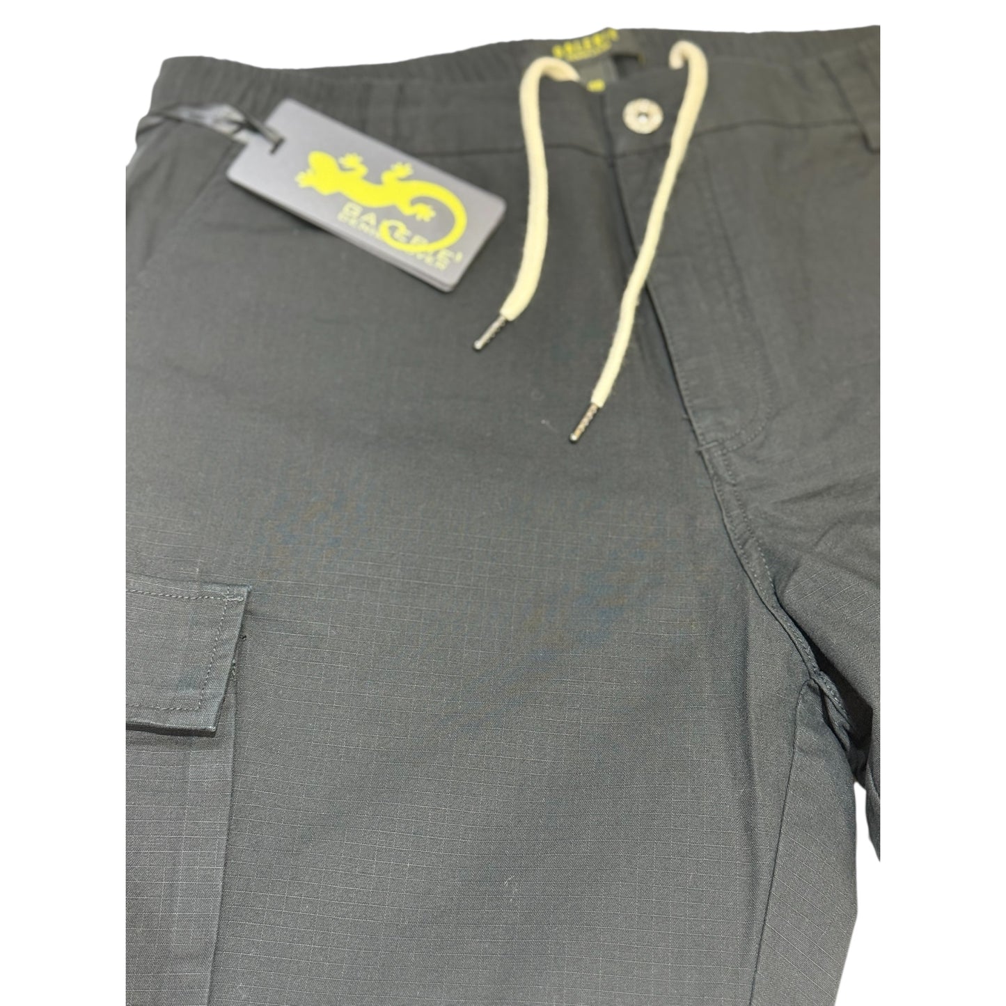 BERMUDA CARGO IN COTONE NERA GALERIE'