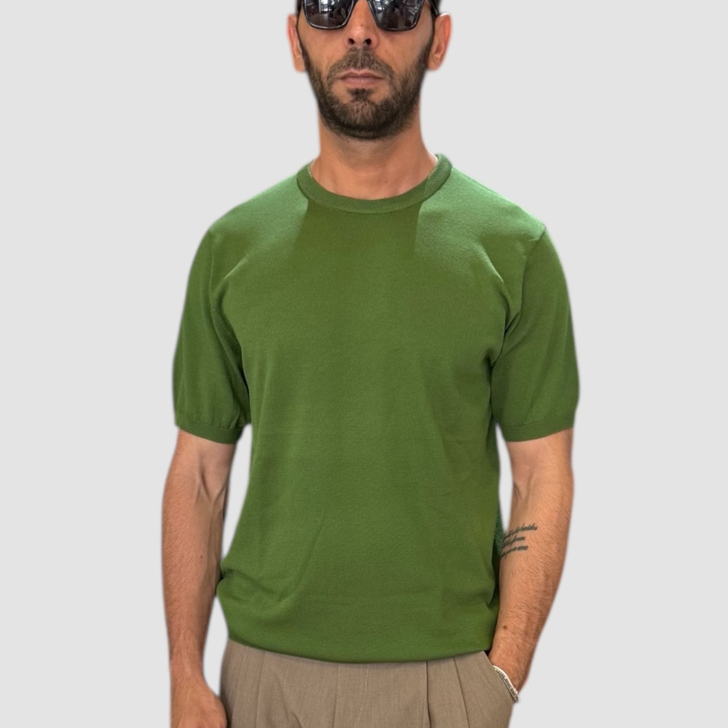 GIROCOLLO IN FILO VERDE GALERIE'