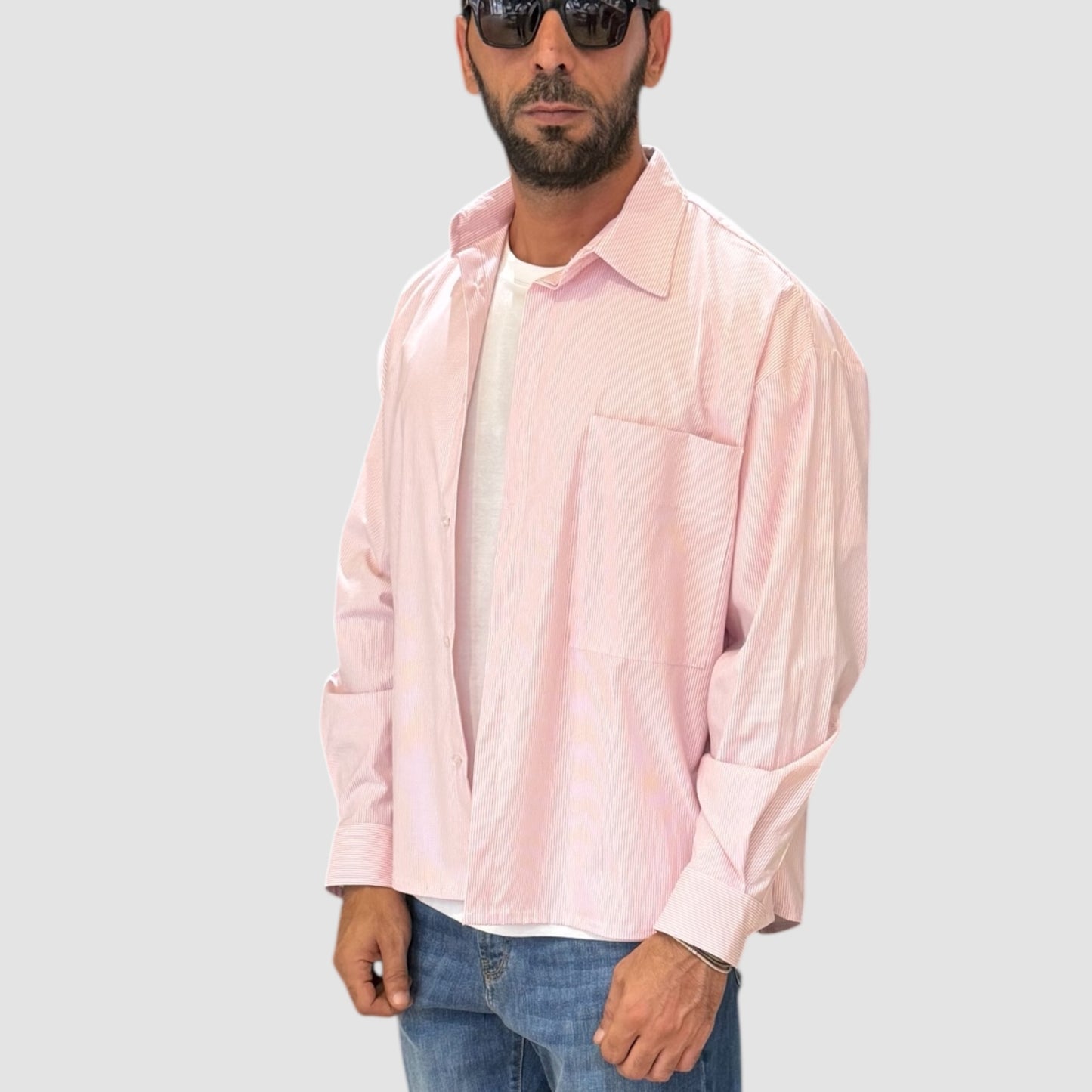 CAMICIA STONDO RIGATA NJB