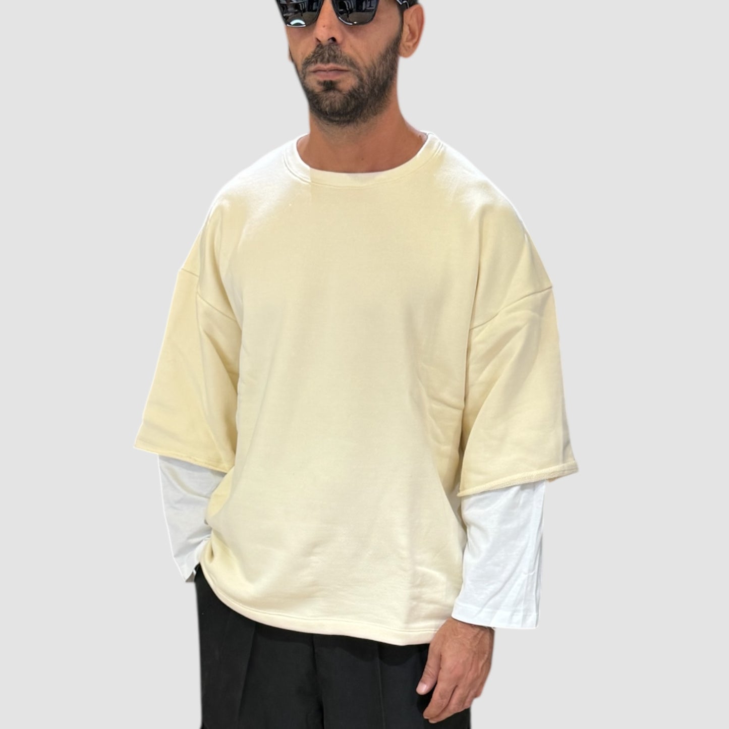 FELPA DOPPIA MANICA NJB