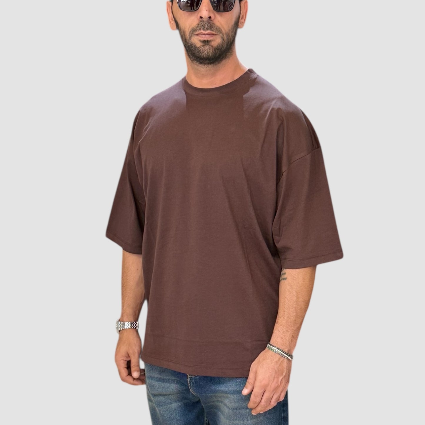 T-SHIRT MANICA 3/4 MORO NJB