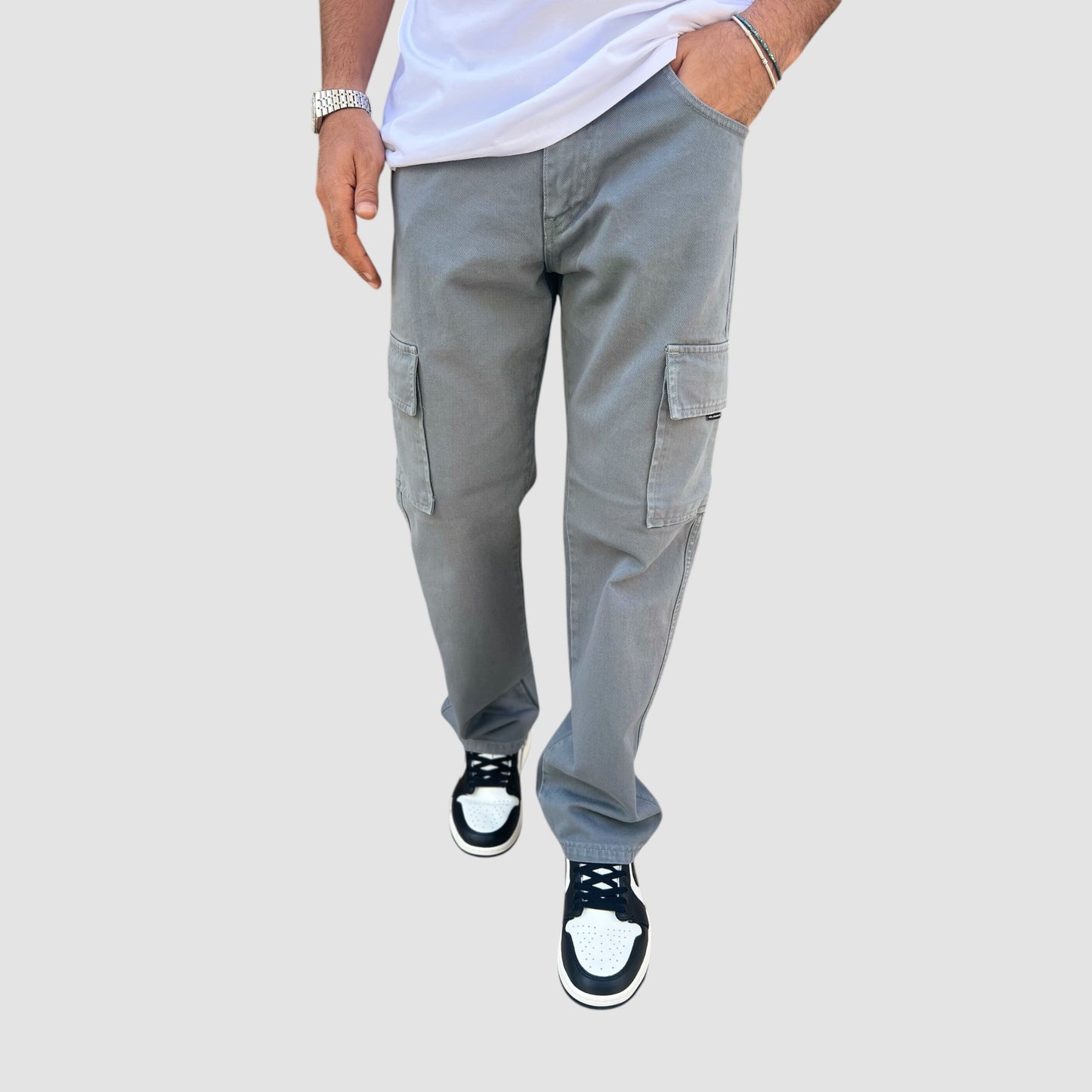 JEANS CARGO BAGGY NJB