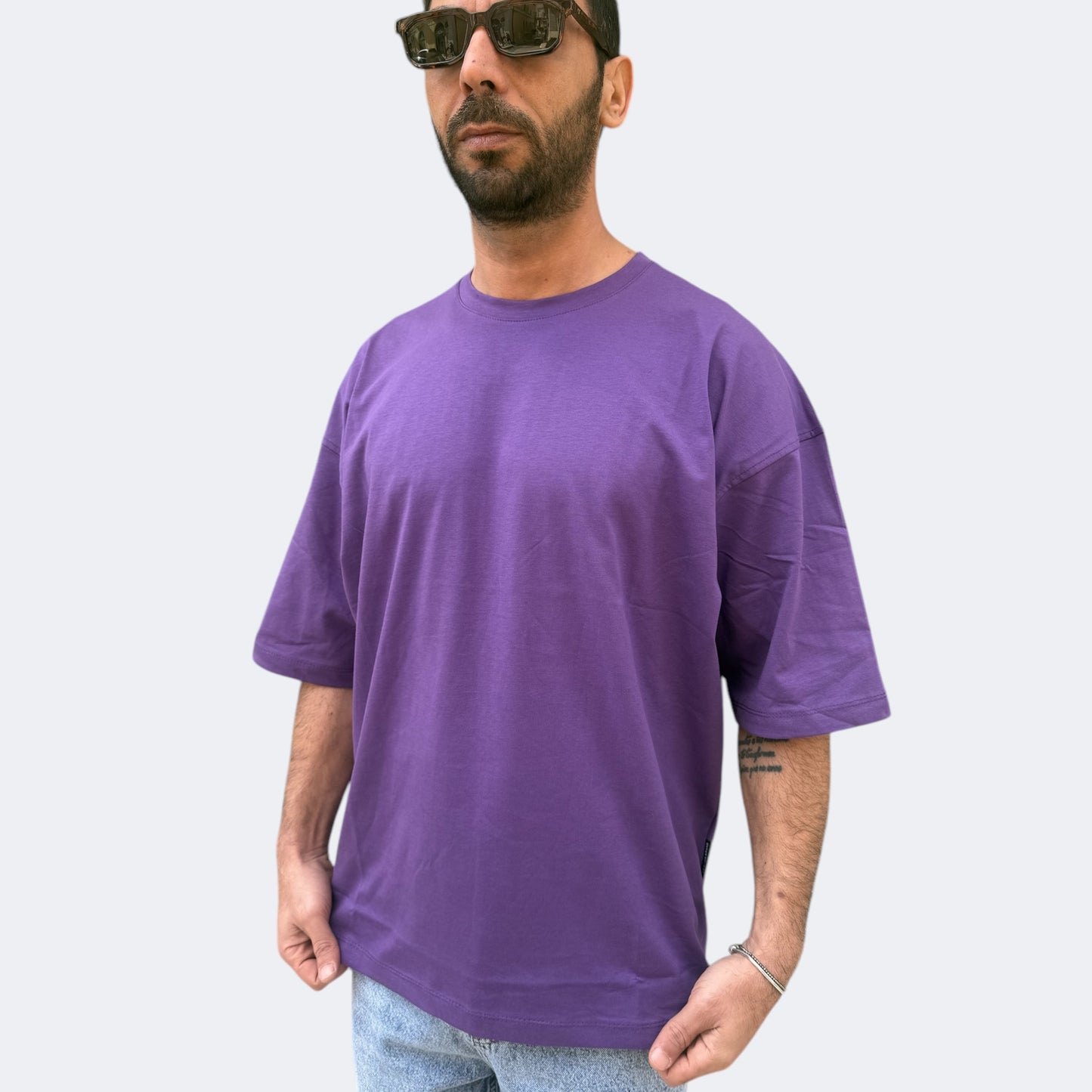 T-SHIRT MANICA 3/4 PORPORA NJB