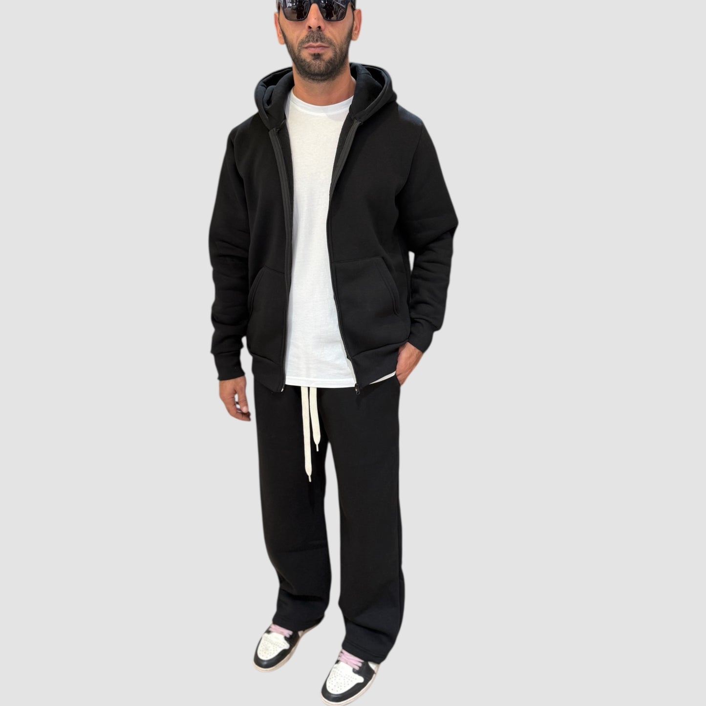 COORDINATO TUTA FELPATA