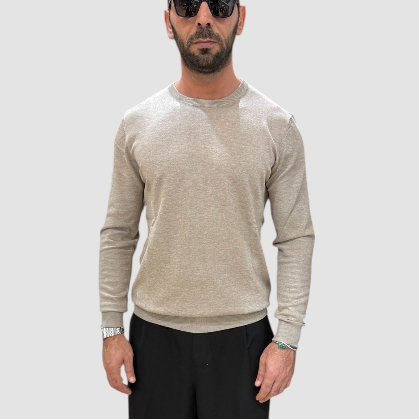 GIROCOLLO MISTO LANA LANDEK DISPONIBILE IN 2 COLORI