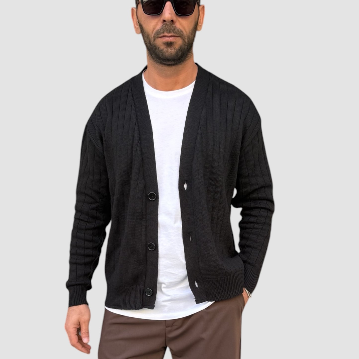 CARDIGAN COSTE OVERSIZE NJB