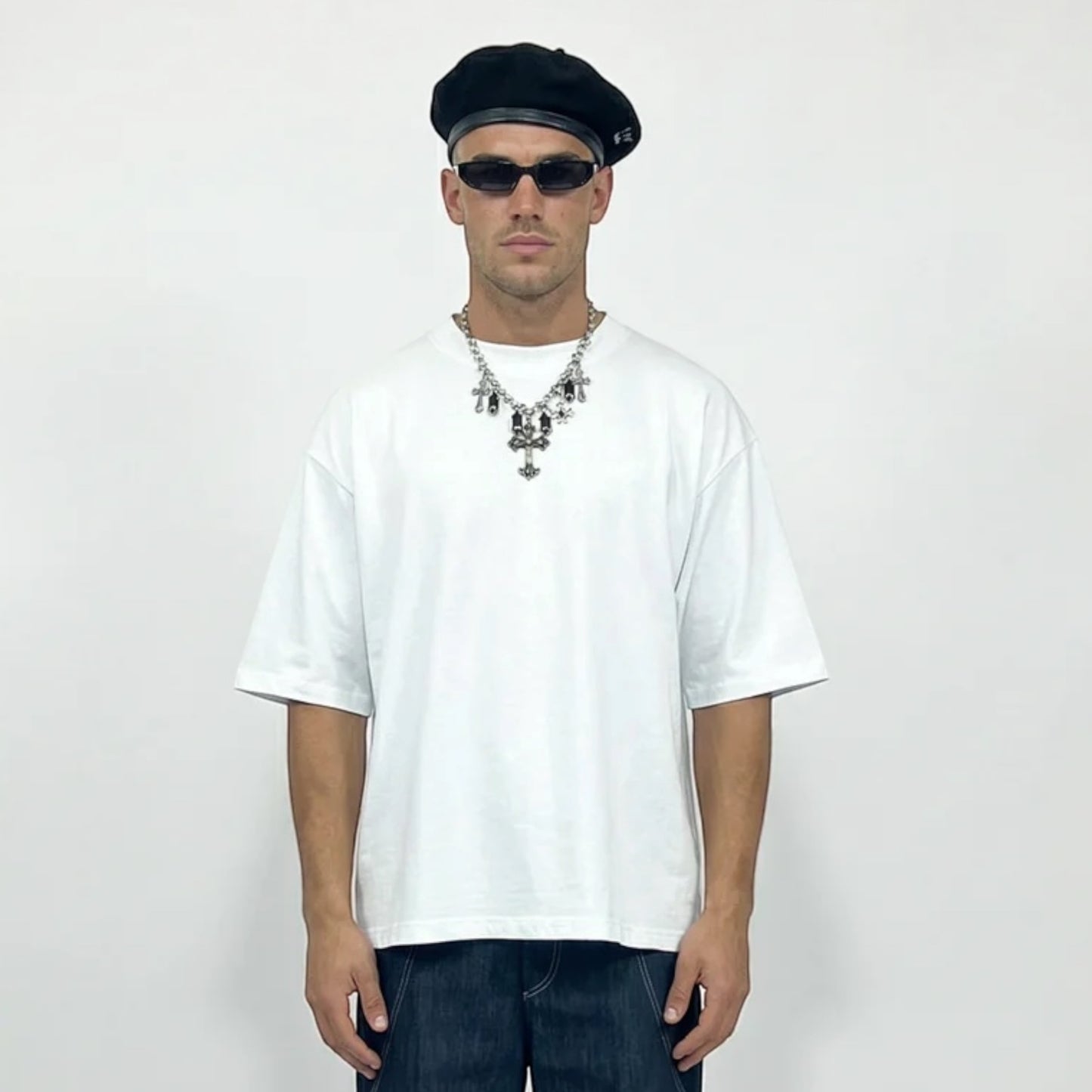 T-SHIRT PRINT BLACK CIRCUS