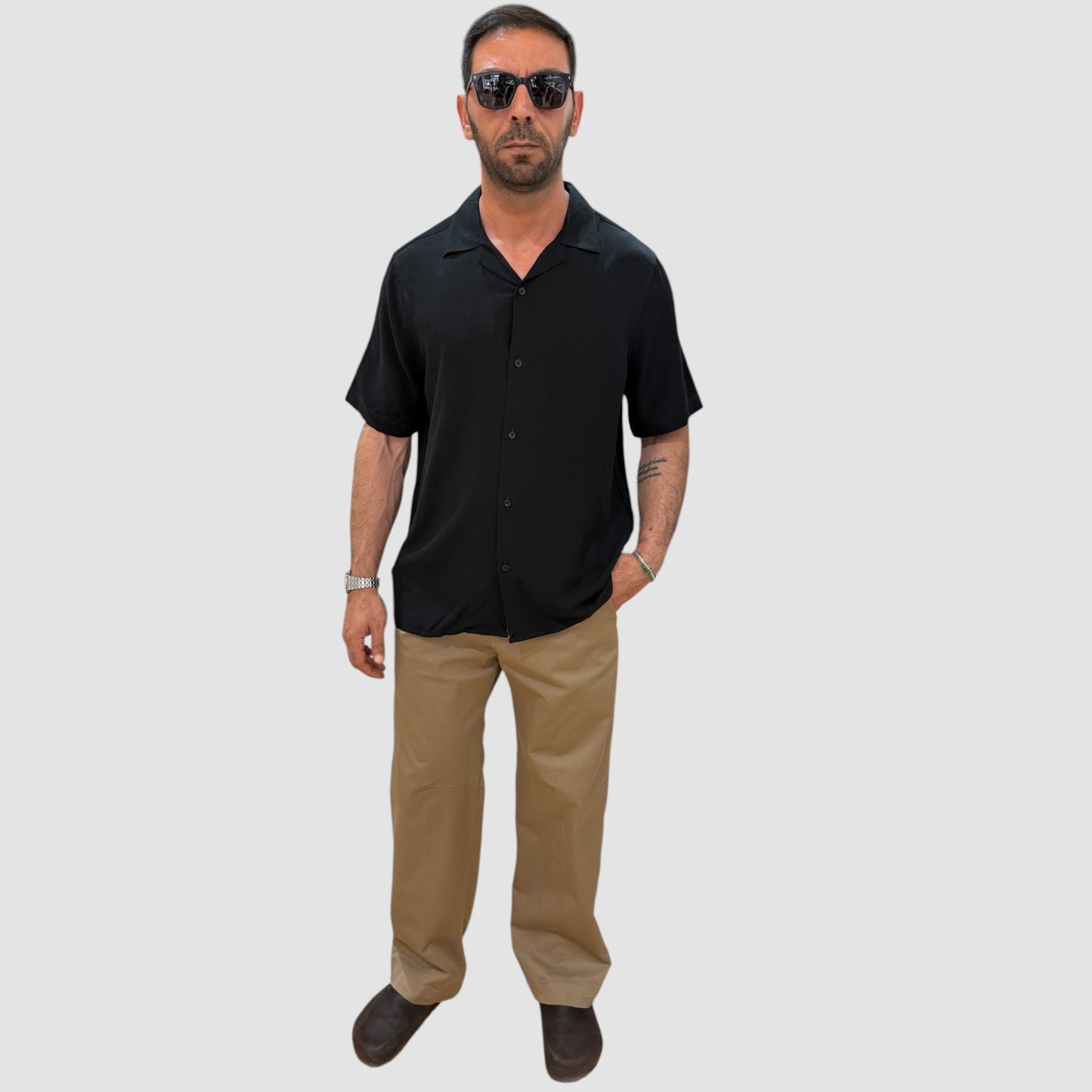 CAMICIA VISCOSA LINO PHILOTINTO