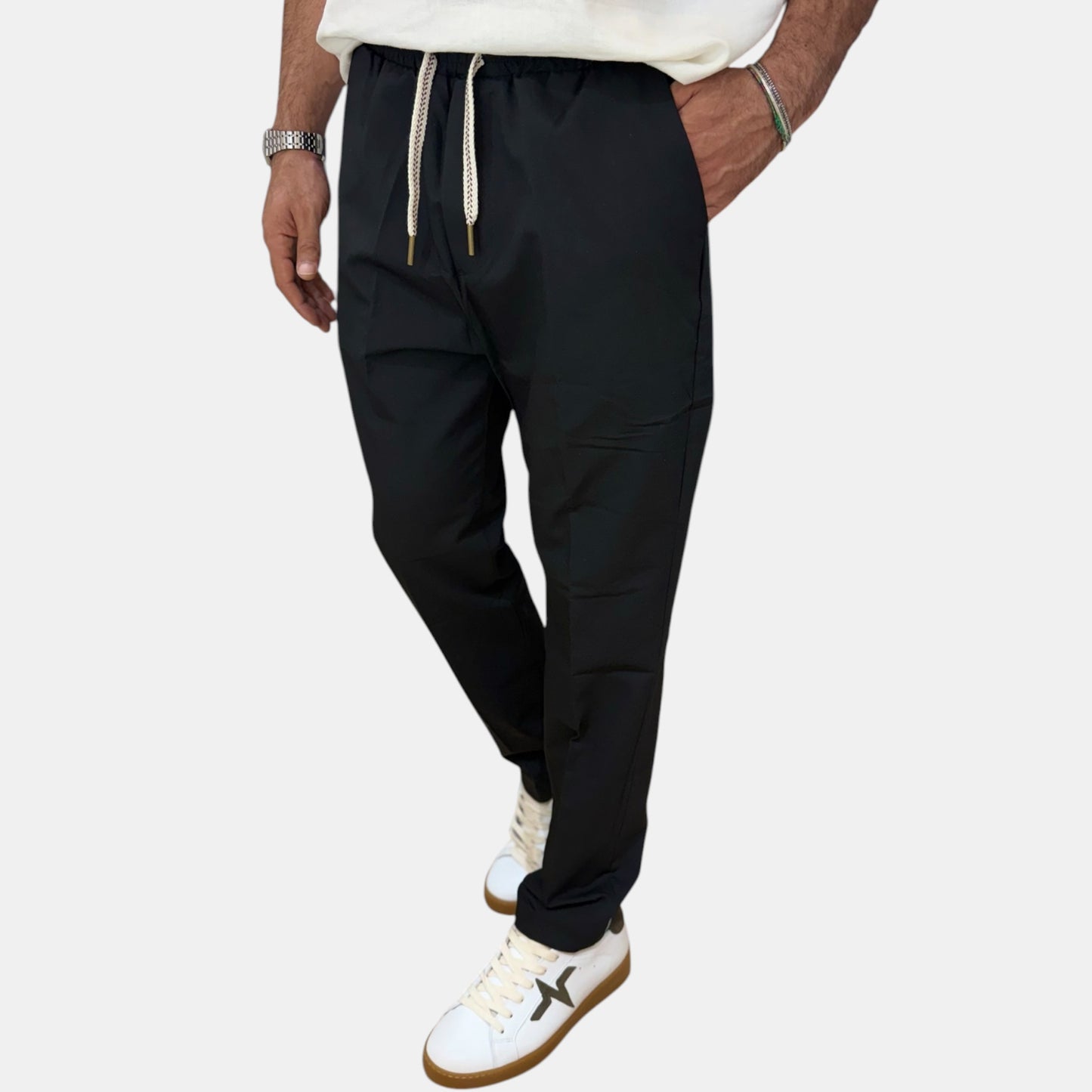 PANTALONE CON LACCIO GIANNI LUPO
