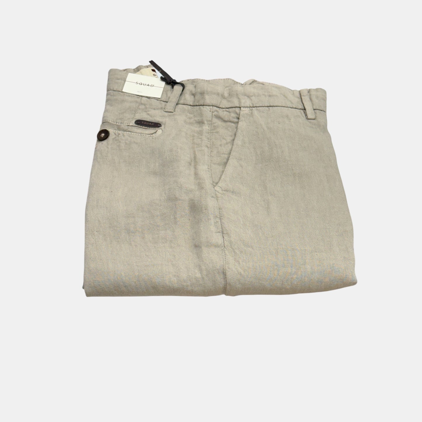 PANTALONE LINO VIENNA SQUAD2 IN 2 COLORI