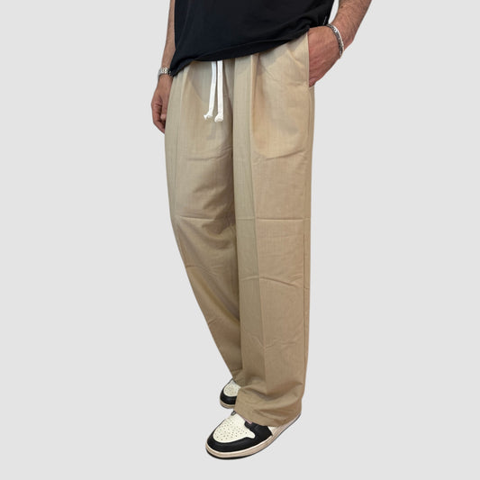 PANTALACCIO FONDO AMPIO SABBIA