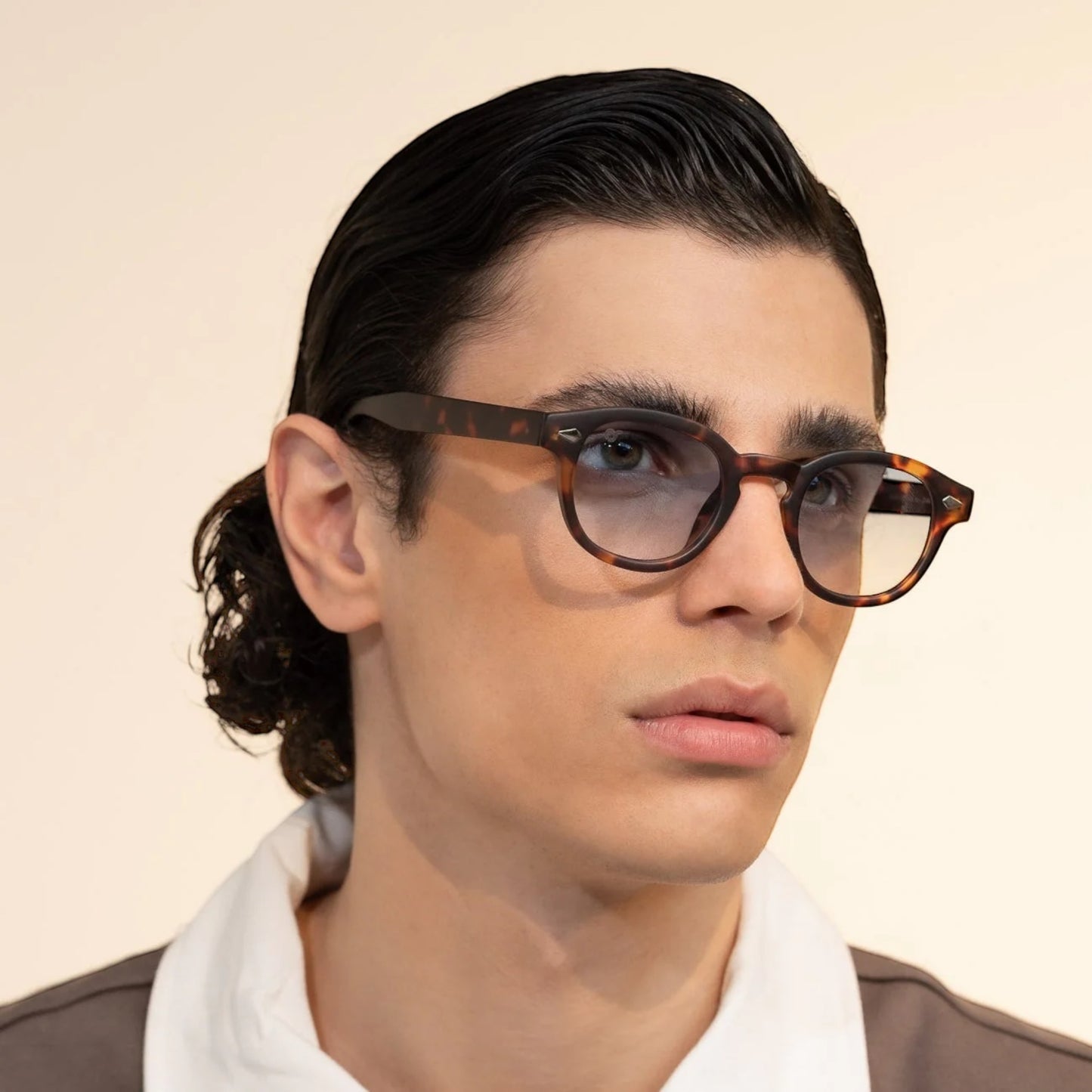 BERLINO TARTARUGATO BLU OS SUNGLASSES