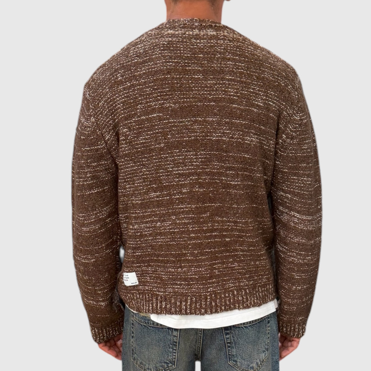 MAGLIONE FIAMMATO DOUBLE LABEL