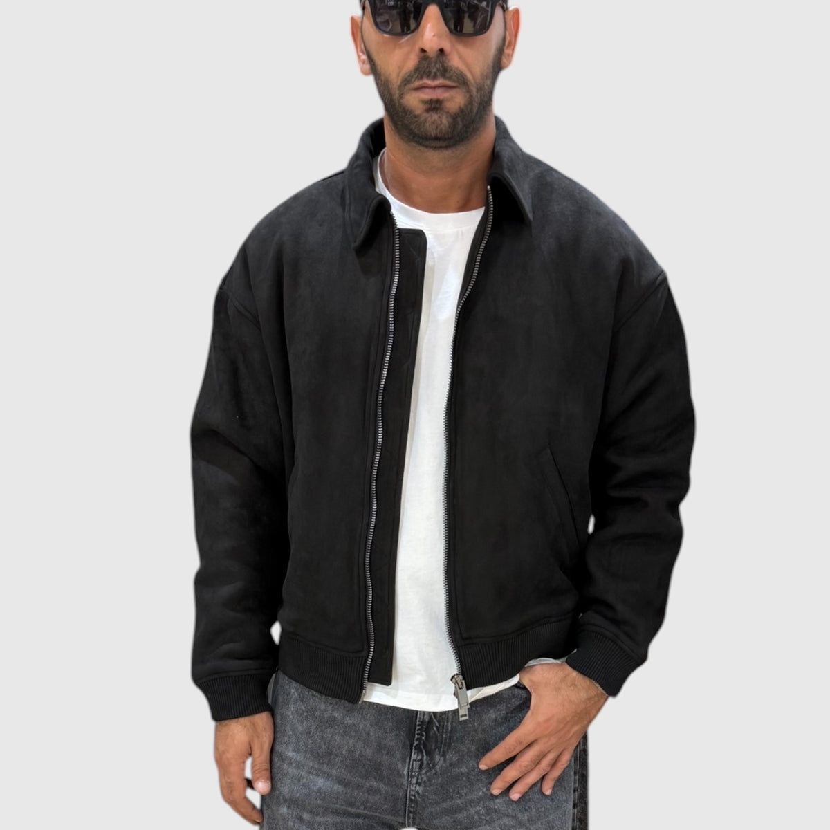 BOMBER CROP GALERIE' IN 2 COLORI