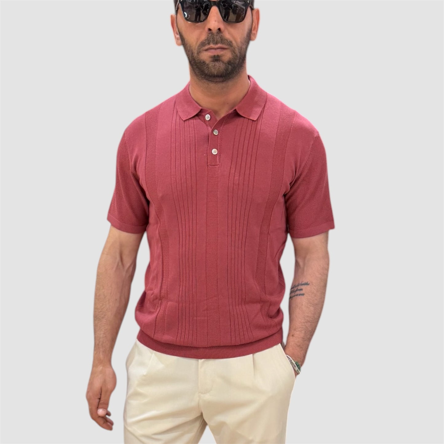 POLO IN MAGLIA GIANNI LUPO