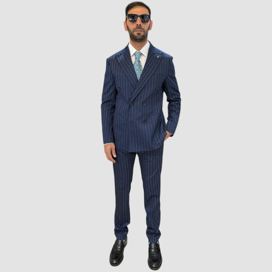 ABITO DOPPIOPETTO GESSATO PRIMO EMPORIO