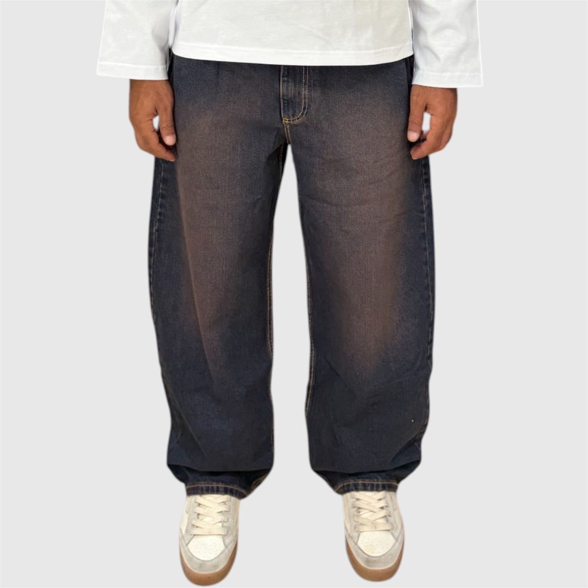 JEANS SUPER BAGGY SPRAY NJB