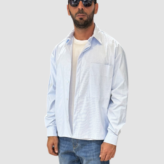 CAMICIA STONDO RIGATA NJB