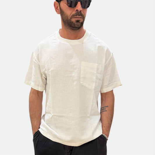 T-SHIRT IN LINO ANERKJENDT