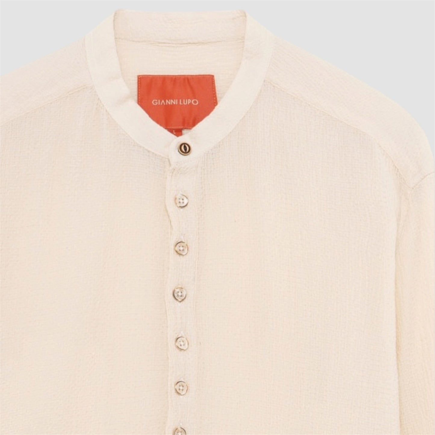CAMICIA CON COLLO ALLA COREANA GIANNI LUPO