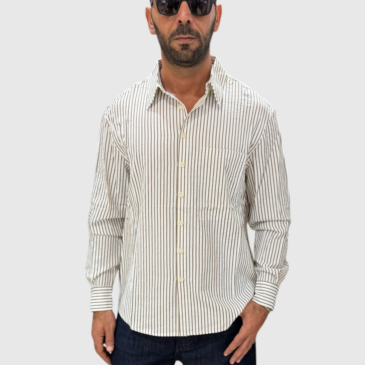 CAMICIA OVER GALERIE' IN 2 COLORI