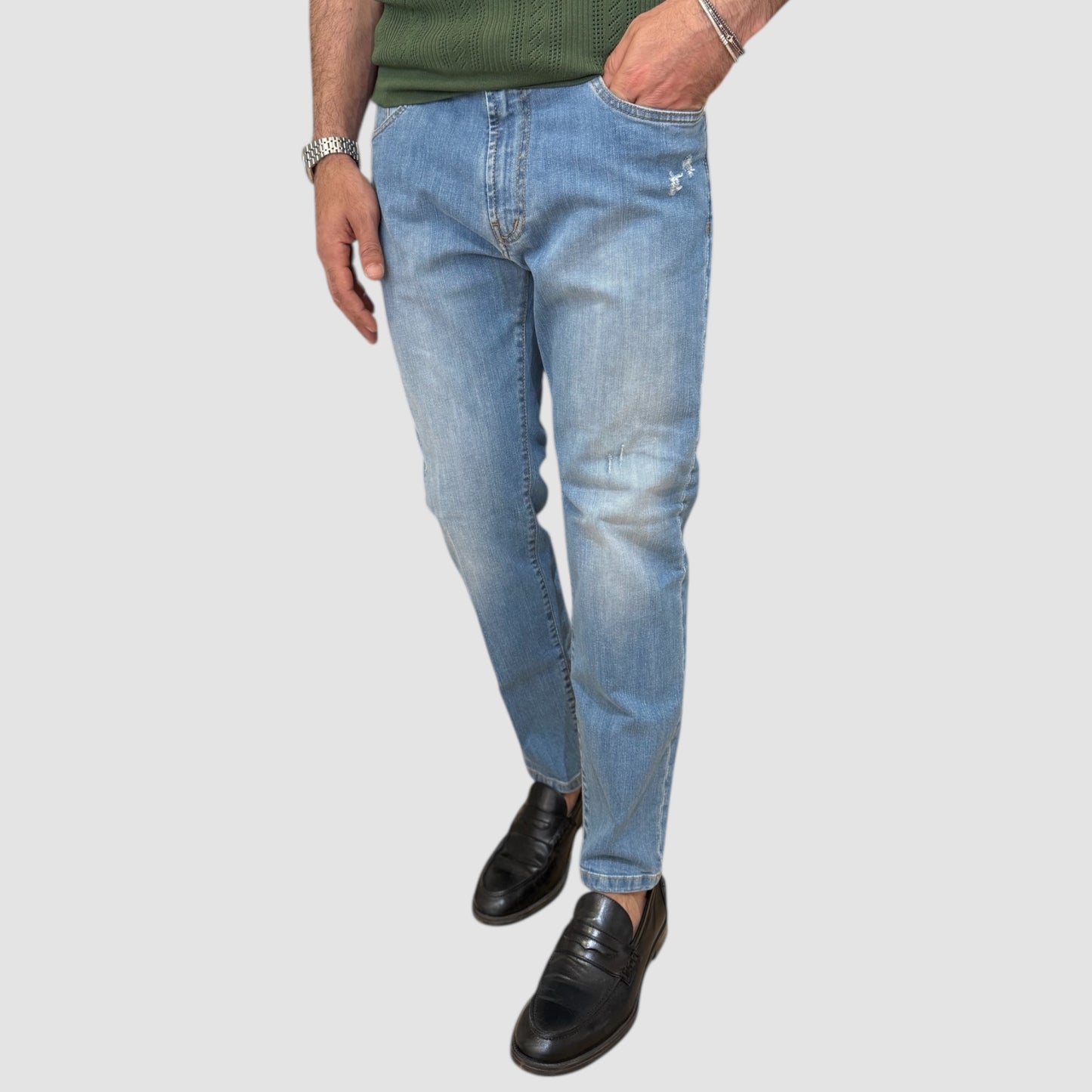 JEANS CAPRI CHIARO PRIMO EMPORIO
