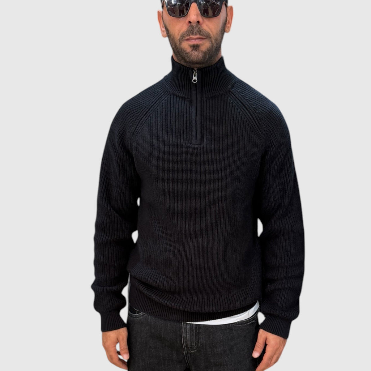 MAGLIA COLLO ZIP ANERKJENDT