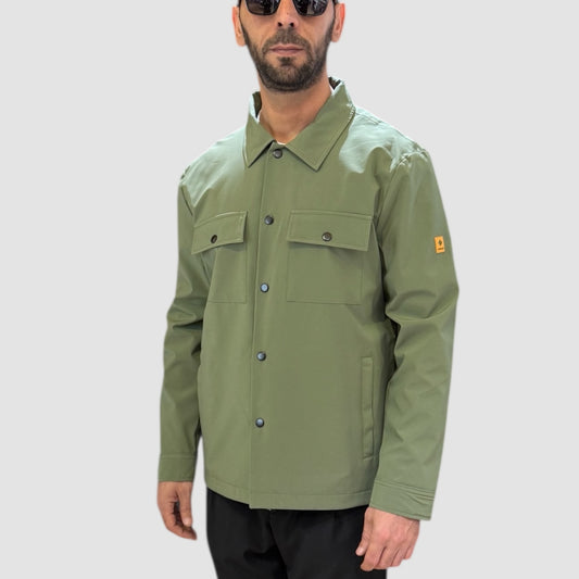 GIACCA IMPERMEABILE VERDE SQUAD2