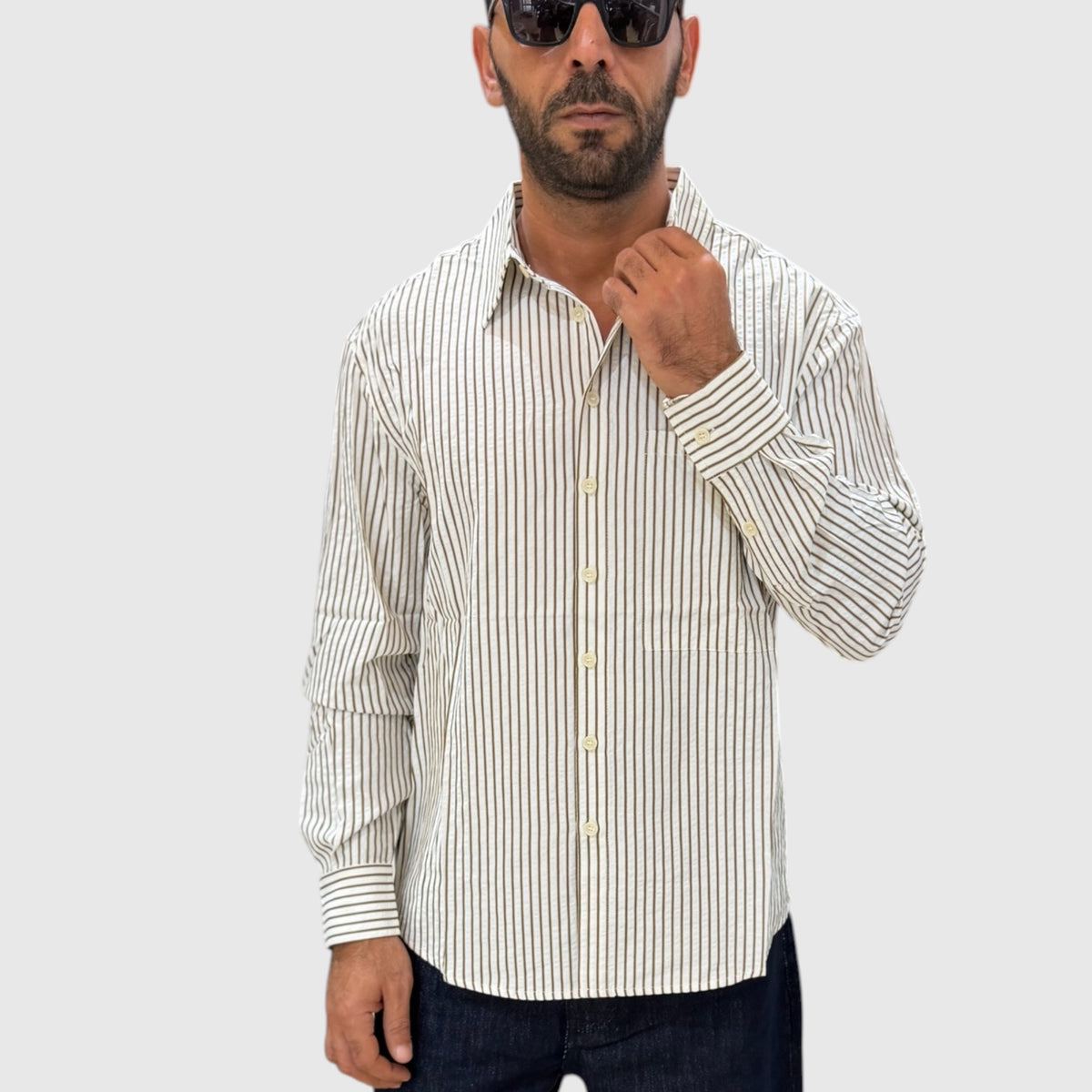 CAMICIA OVER GALERIE' IN 2 COLORI