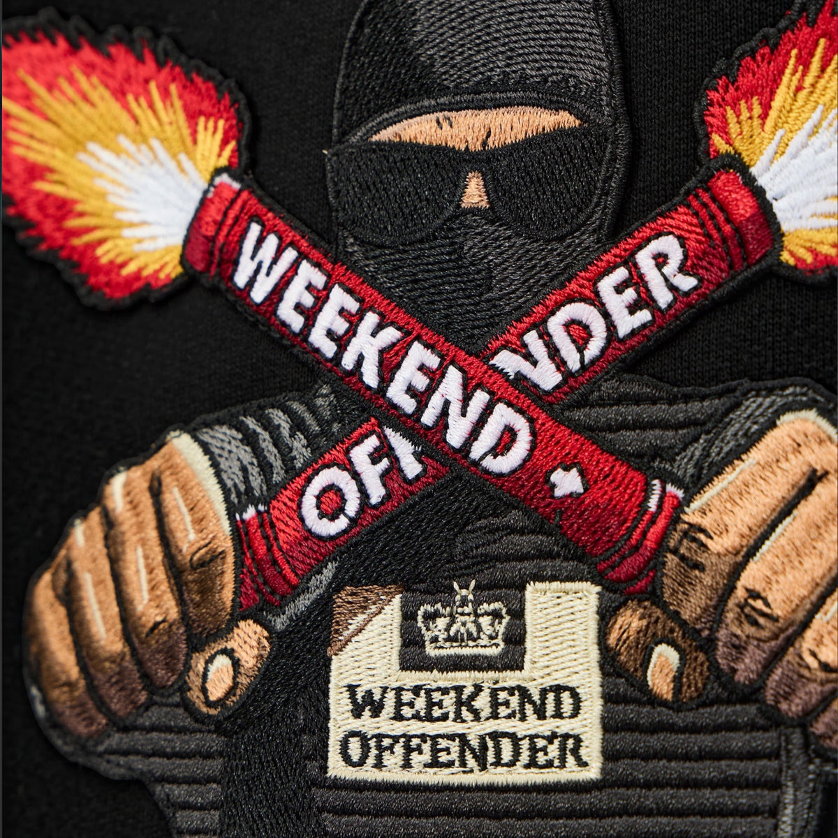FELPA CON CAPPUCCIO FULGAR WEEKEND OFFENDER