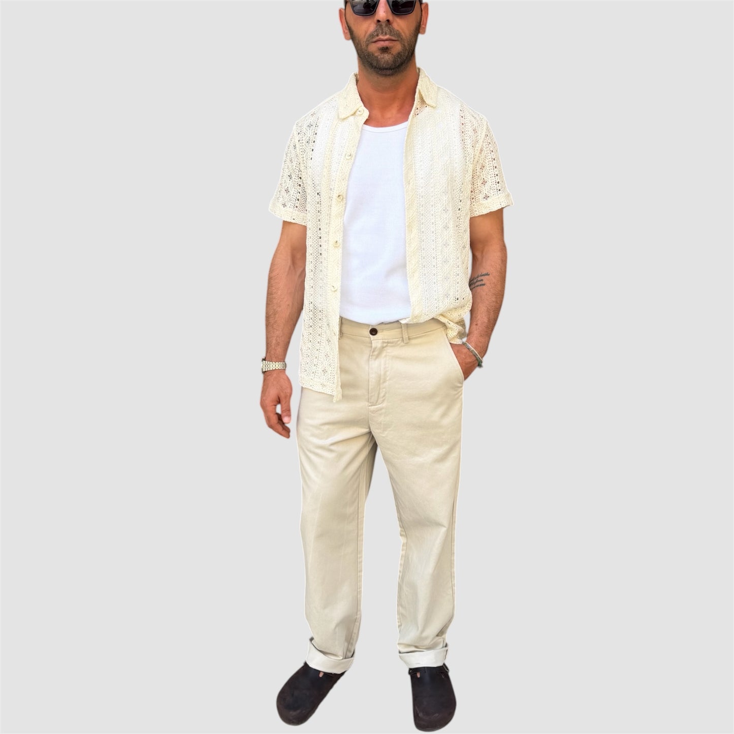 PANTALONE GABARDINA GIANNI LUPO