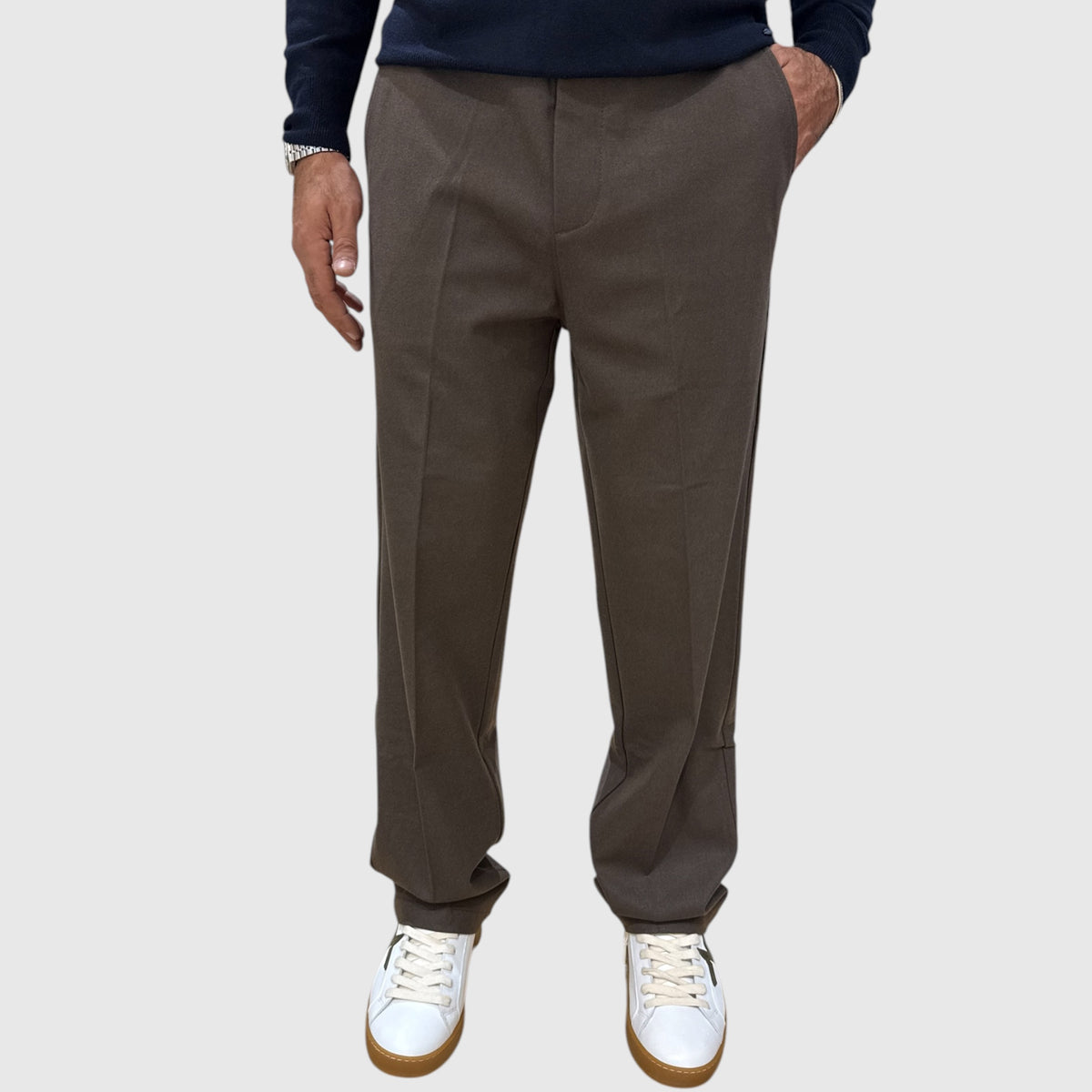 PANTALONE FONDO AMPIO GIANNI LUPO IN 3 COLORI