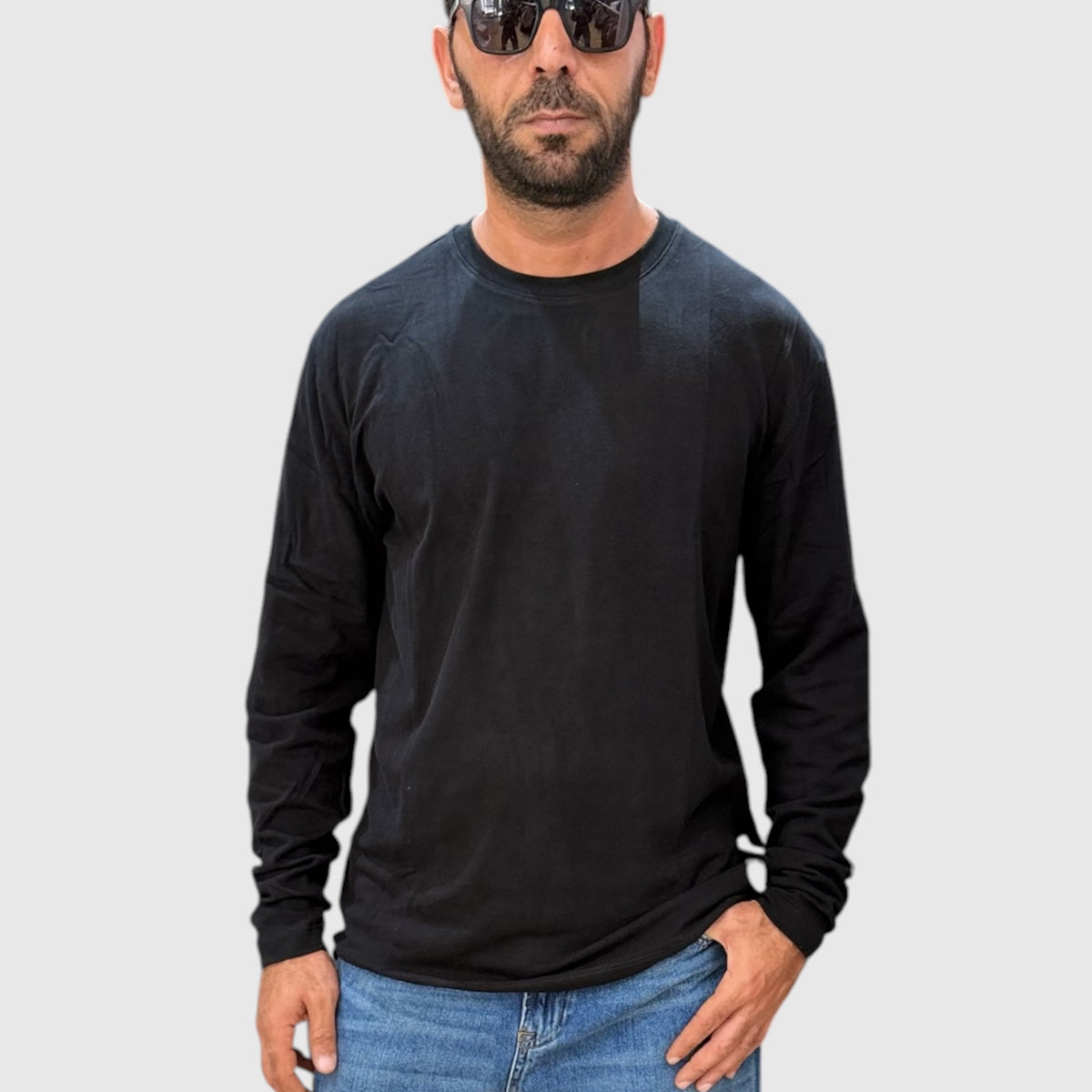 MAGLIA BASIC GIANNI LUPO IN 2 COLORI