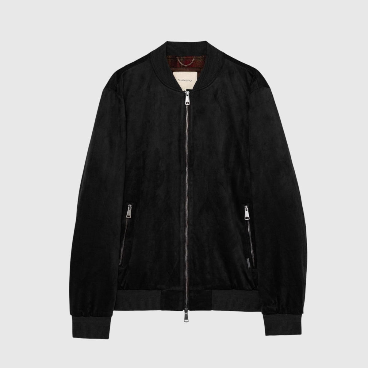 GIUBBOTTO BOMBER EFFETTO CAMOSCIO GIANNI LUPO