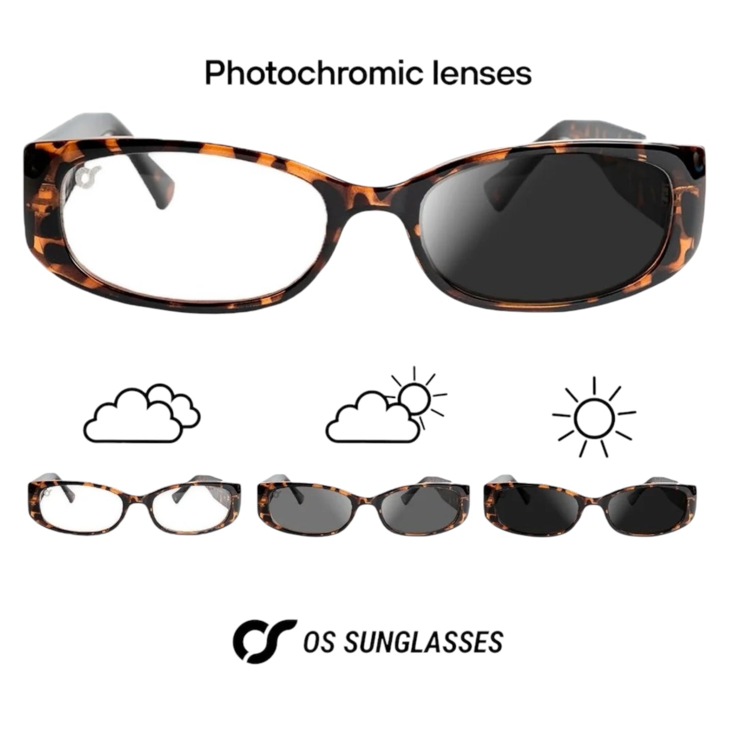 VICTORIA PHOTOCHROMIC TARTARUGA OS SUNGLASSES
