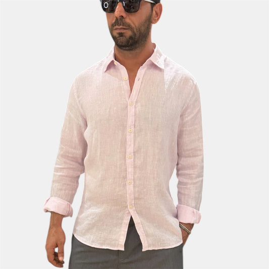 CAMICIA IN LINO PHILOTINTO IN 4 COLORI