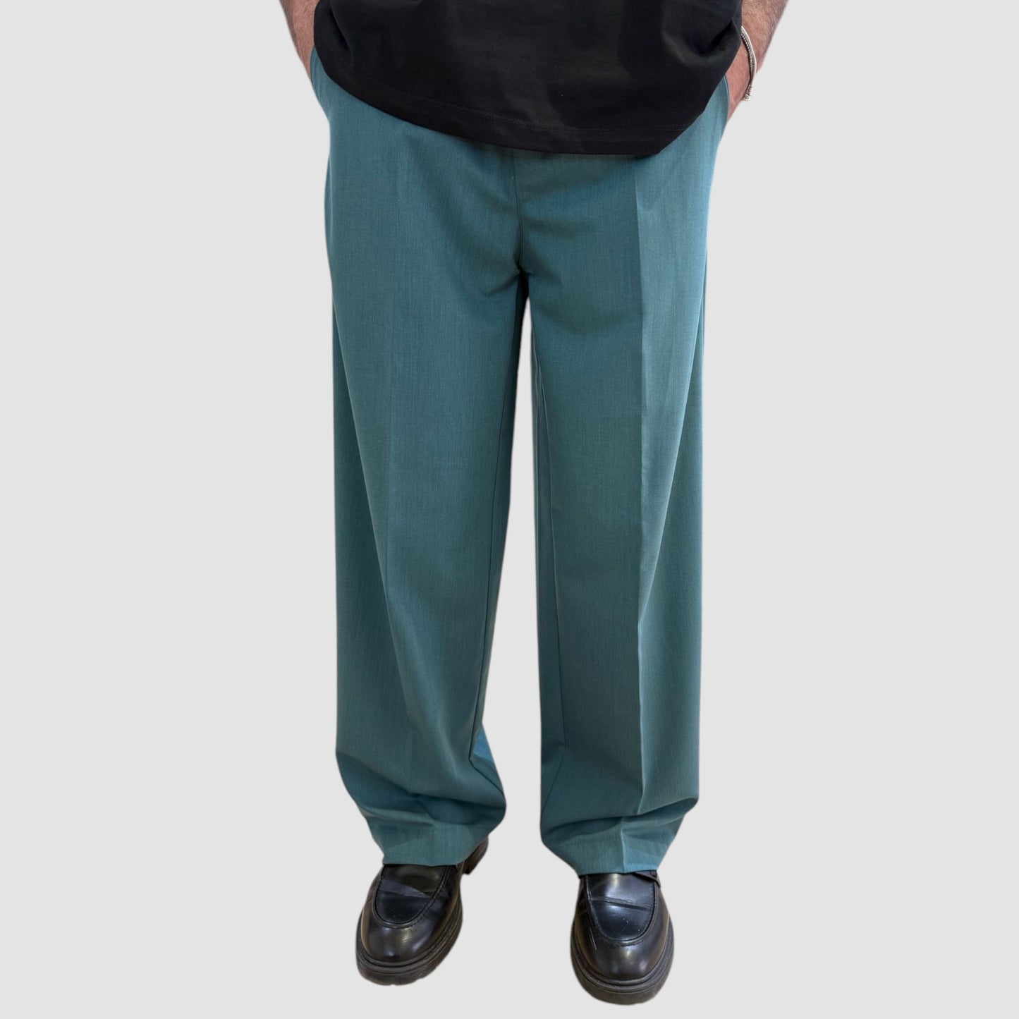 PANTA DANY152 VERDE PETROLIO NJB