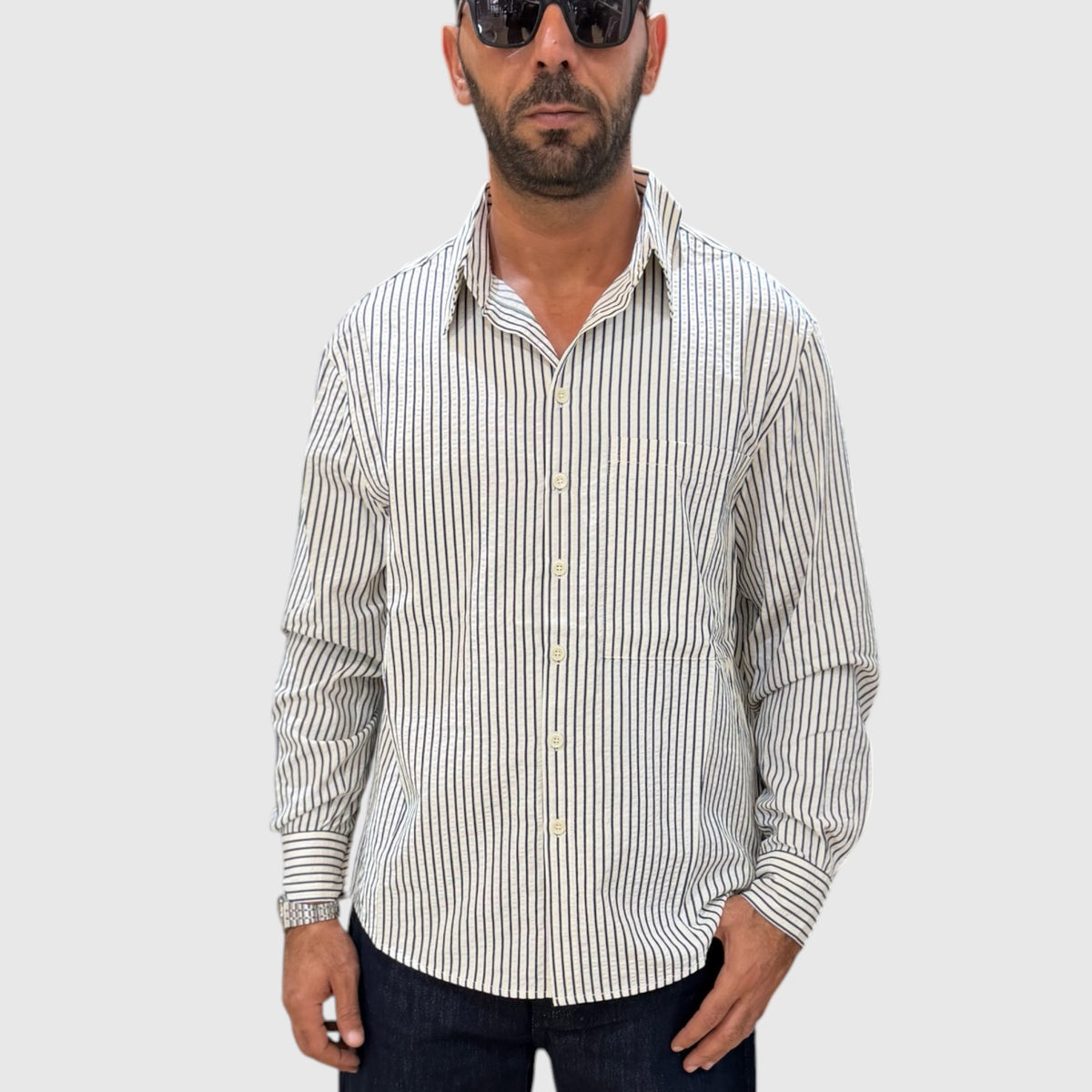 CAMICIA OVER GALERIE' IN 2 COLORI