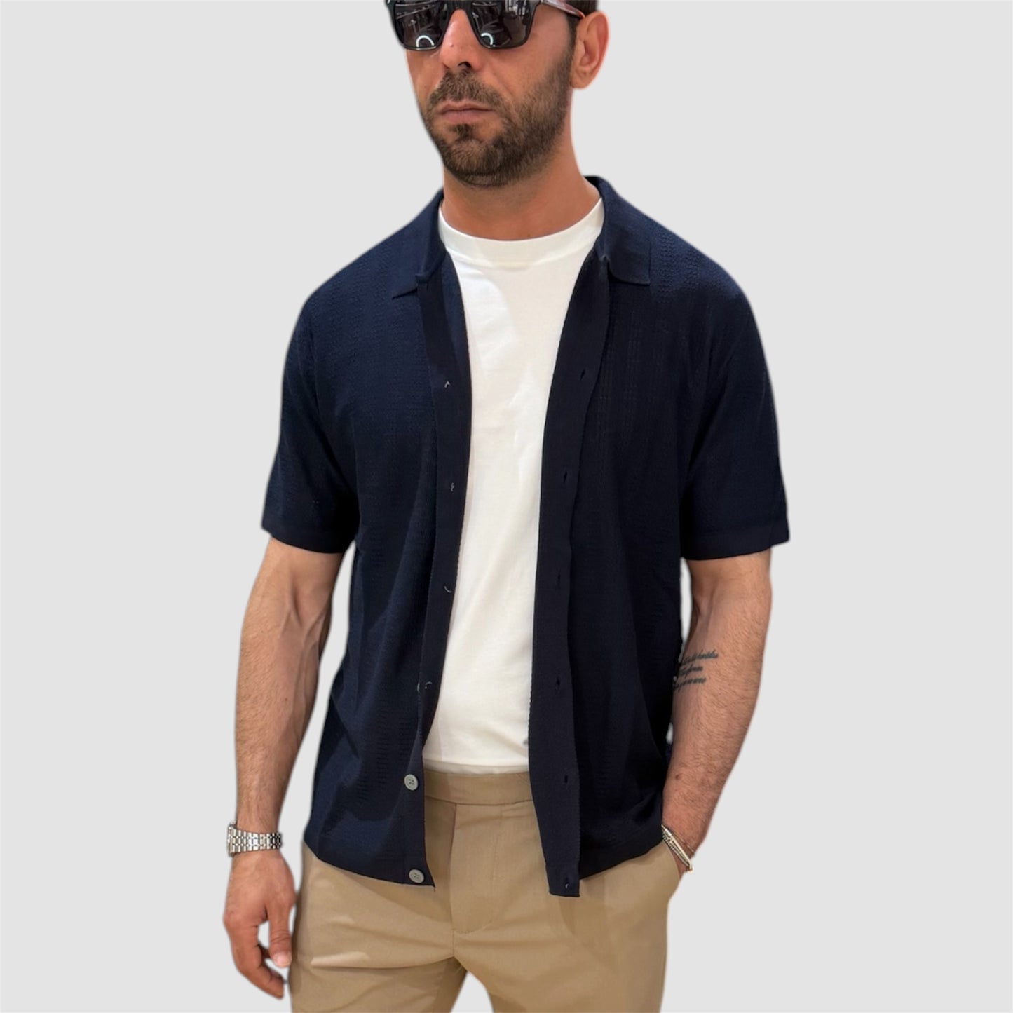 CARDIGAN IN MAGLIA LANDEK