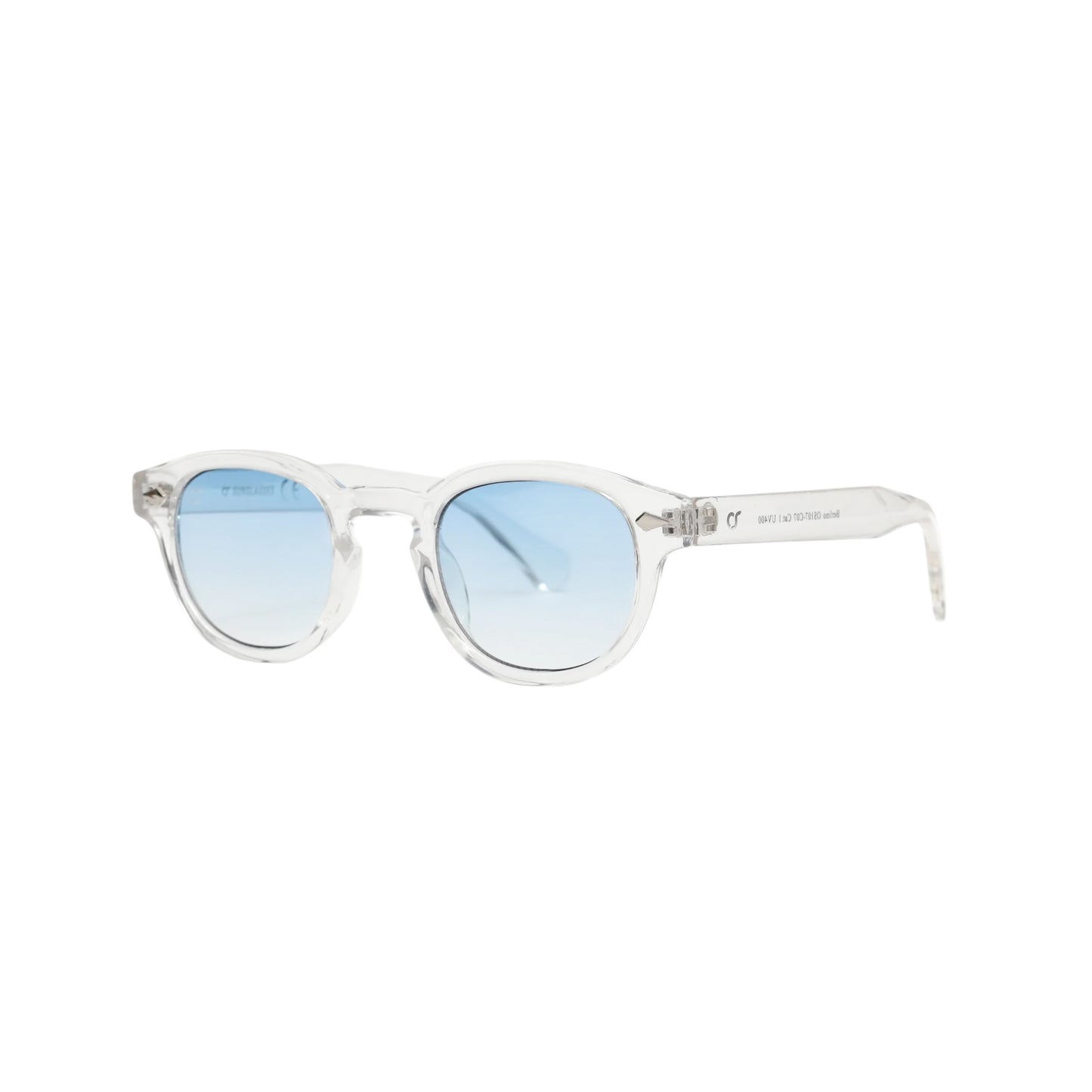 BERLINO TRASPARENTE BLU FUME' OS SUNGLASSES