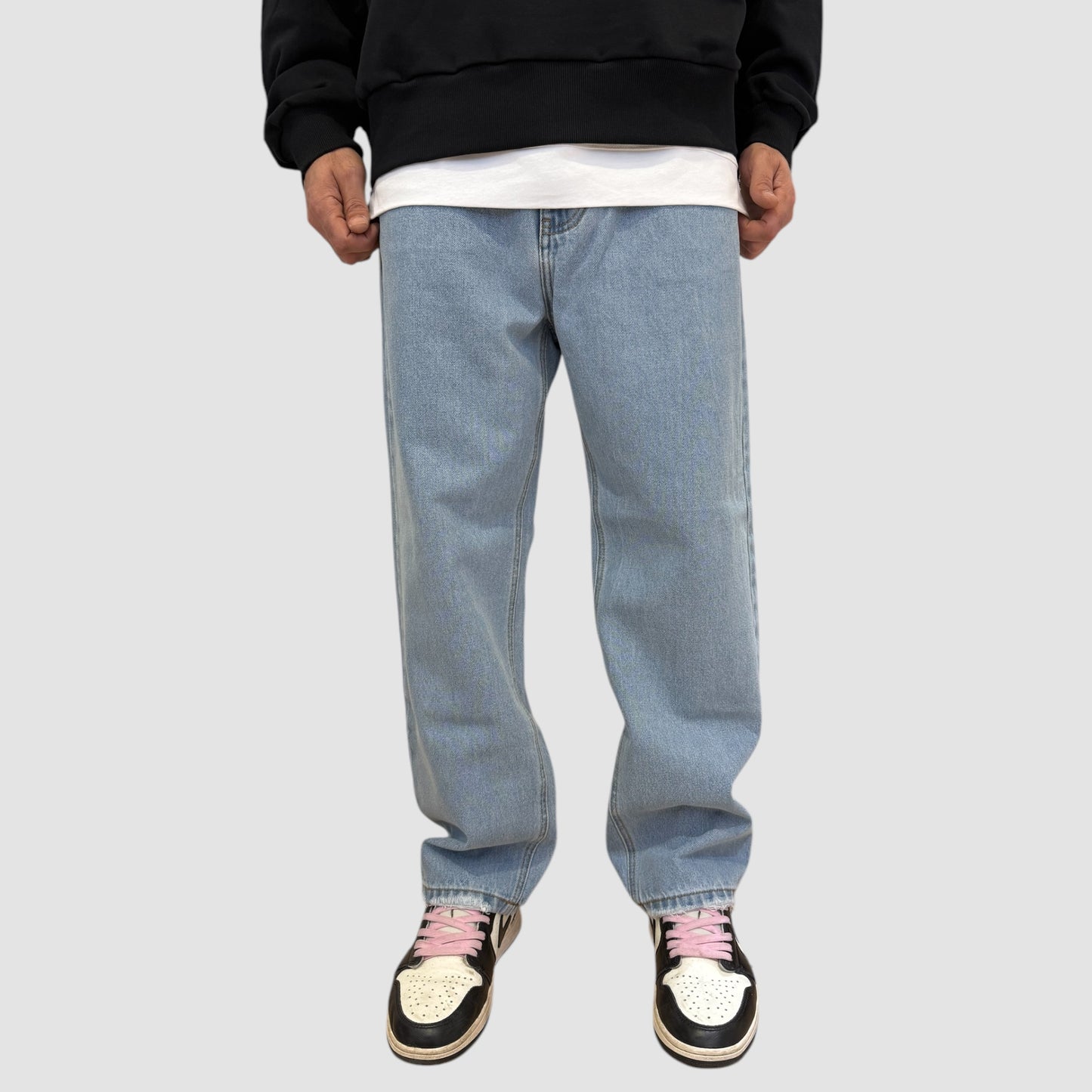 JEANS BAGGY 501 GALERIE' LAV. CHIARO