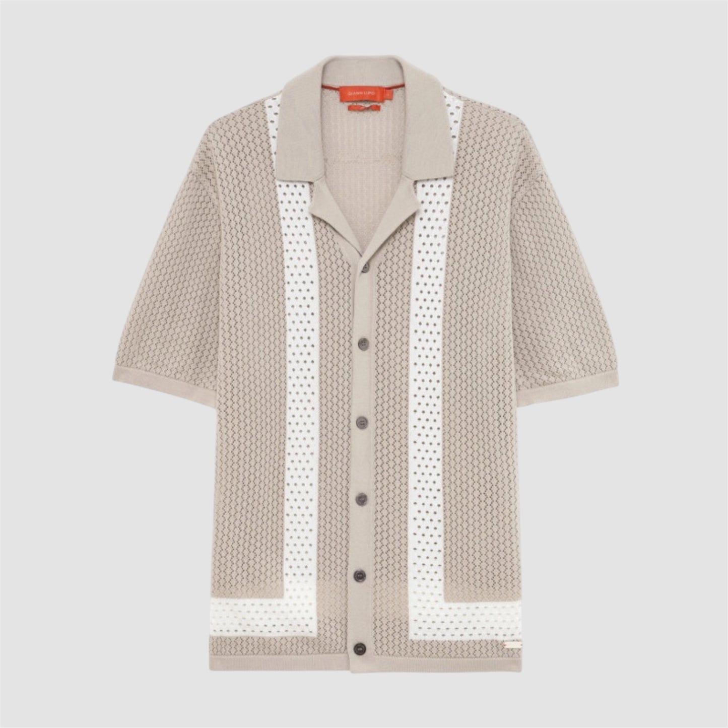 CARDIGAN IN MAGLIA TRAFORATA GIANNI LUPO