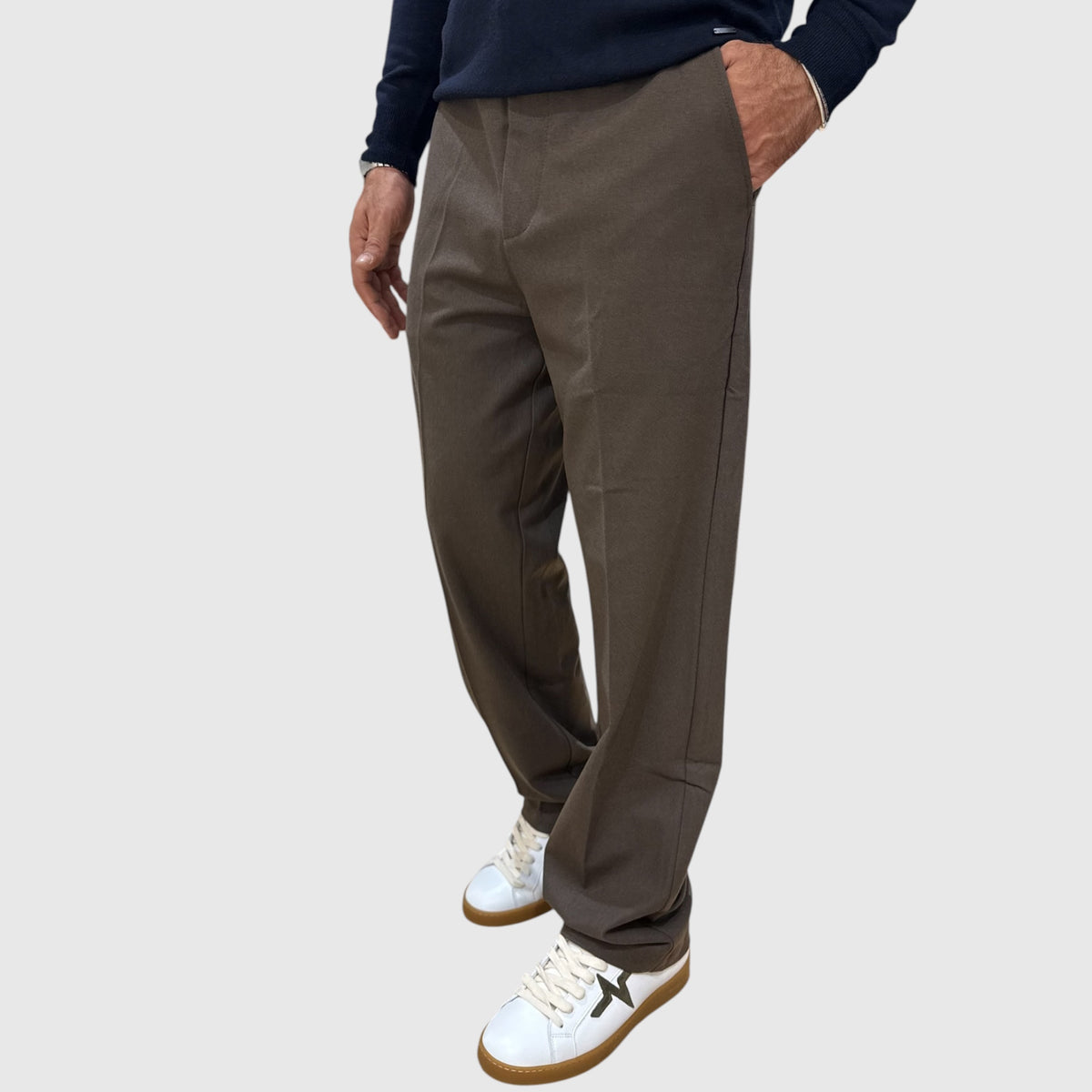 PANTALONE FONDO AMPIO GIANNI LUPO IN 3 COLORI