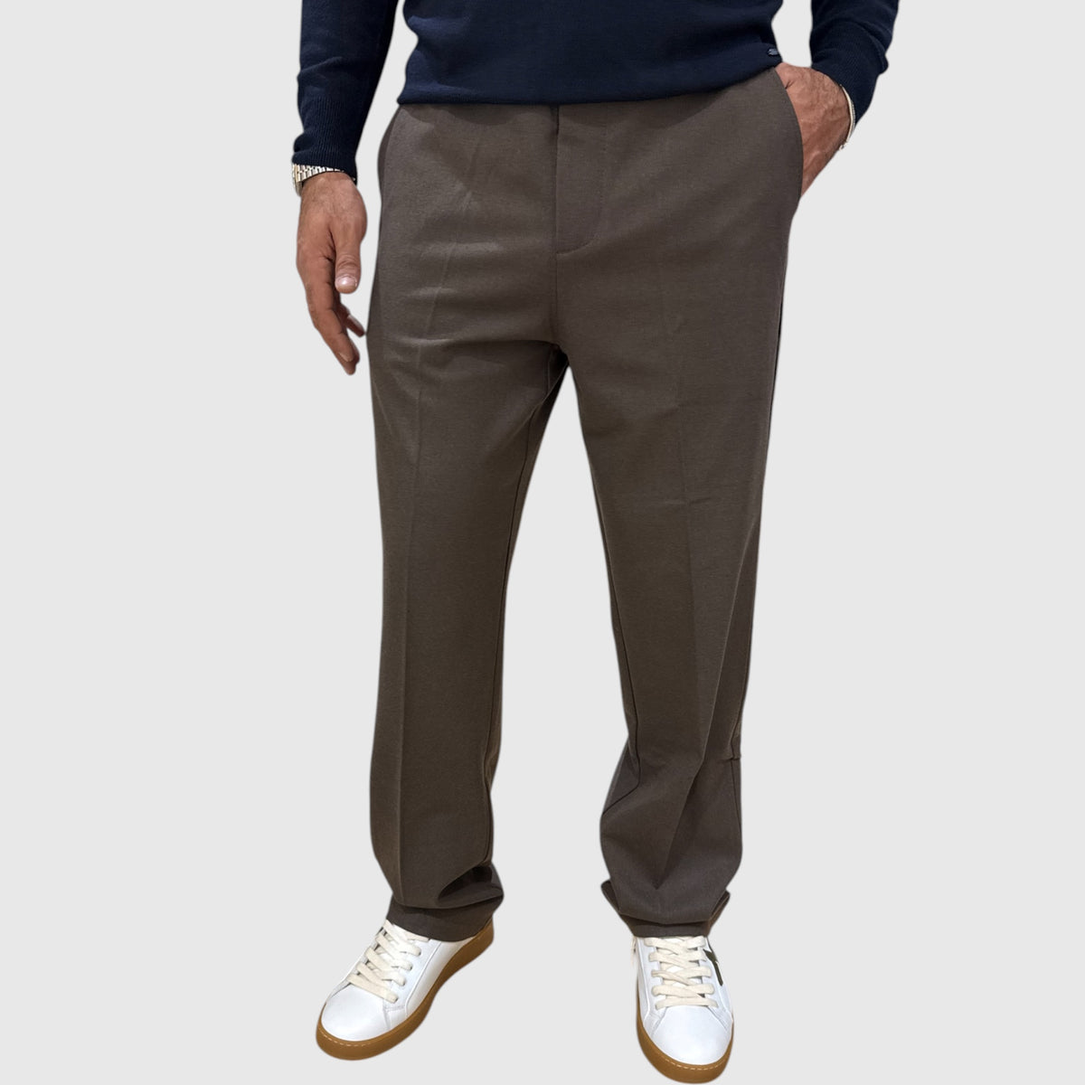 PANTALONE FONDO AMPIO GIANNI LUPO IN 3 COLORI