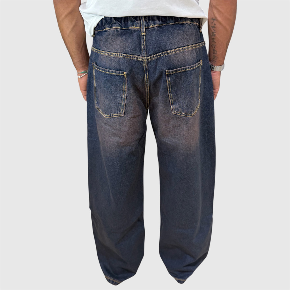 JEANS SUPER BAGGY SPRAY NJB