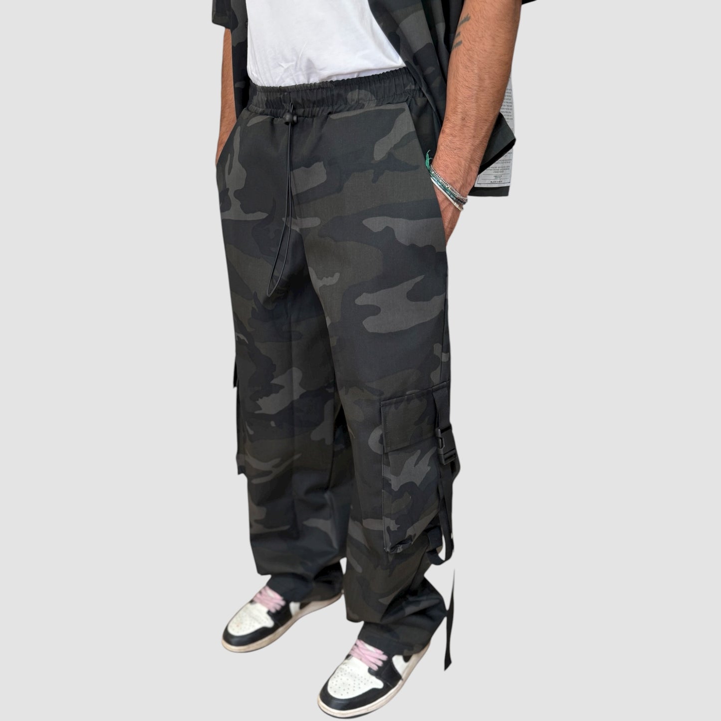 COORDINATO CARGO ARMY CAMOUFLAGE