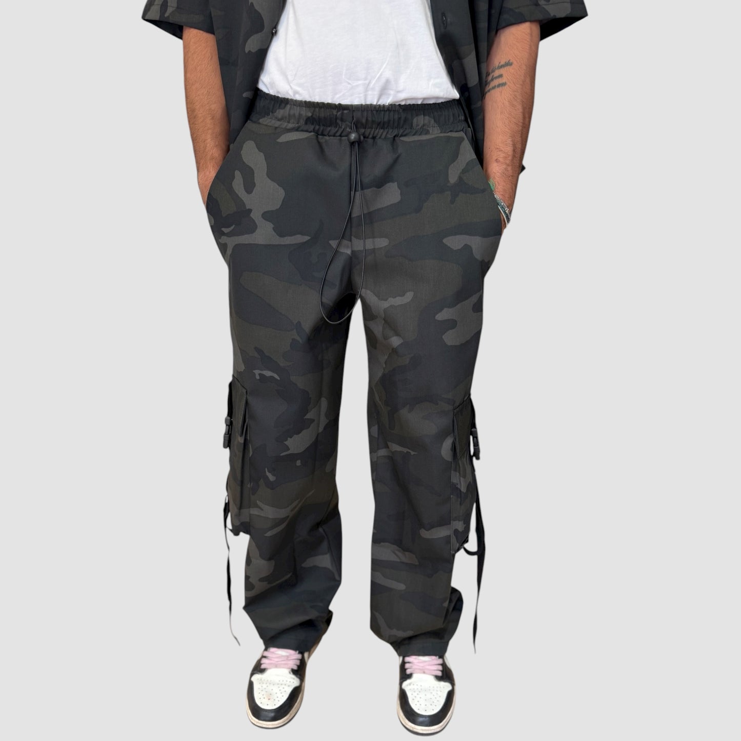 COORDINATO CARGO ARMY CAMOUFLAGE