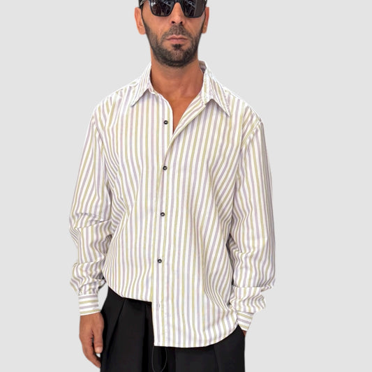 CAMICIA A RIGHE LOS ANGELES